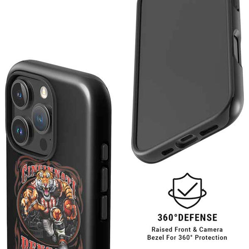 Liquid Blue NFL Cincinnati Bengals Running Back iPhone 16 Pro Magsafe Impact Case